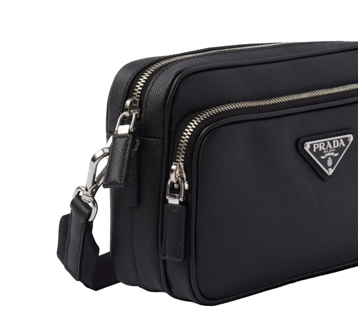 Prada Saffiano Leather Shoulder Bag