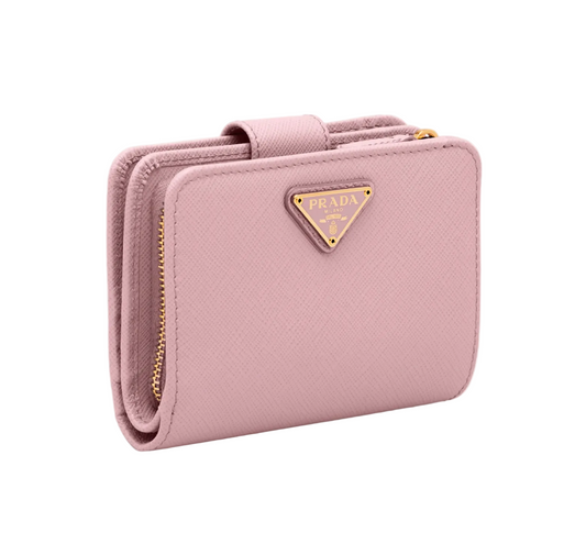 Prada Small Saffiano-leather Wallet