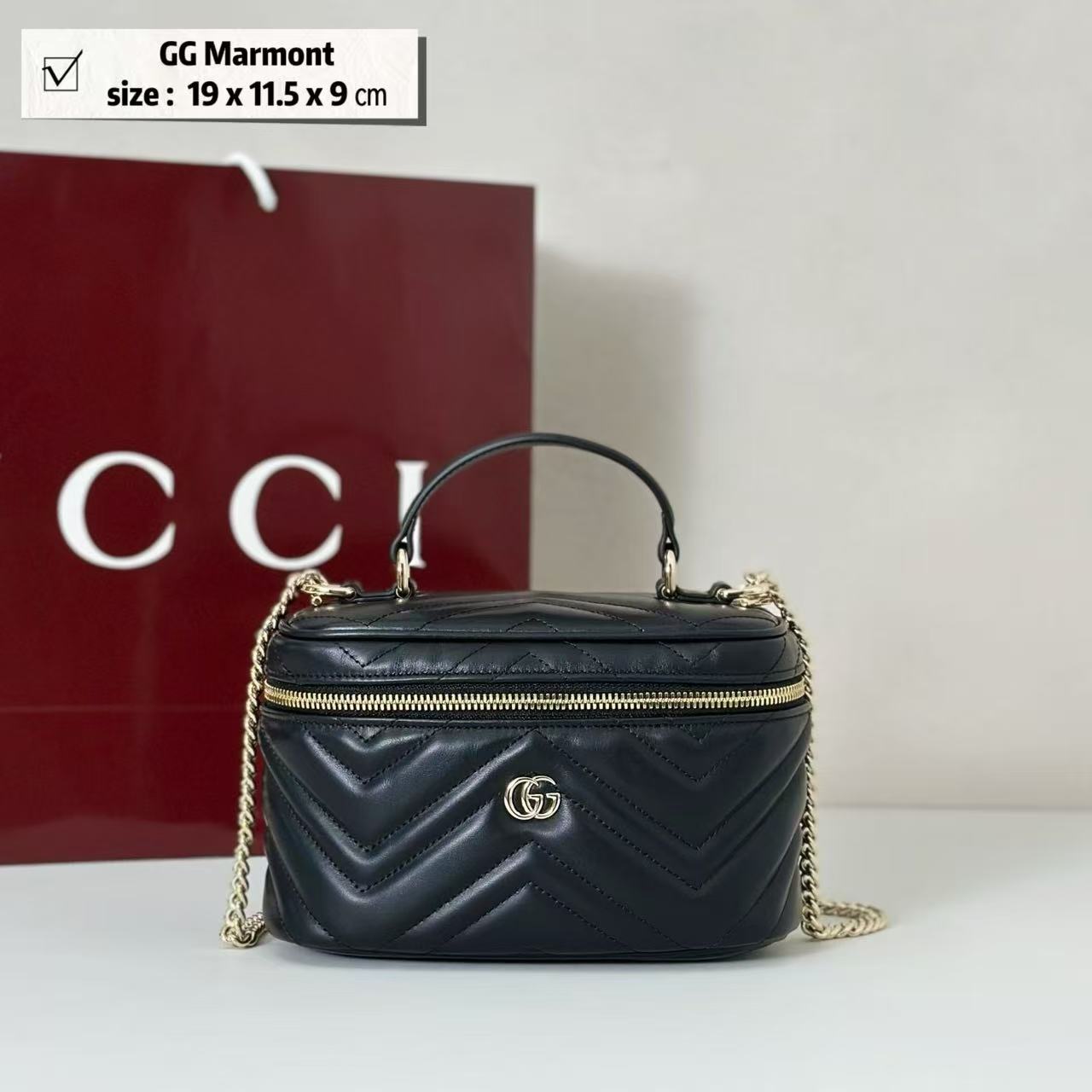 Gucci GG Marmont Mini Vanity Bag