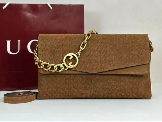 Gucci Large Shoulder Bag with Chain