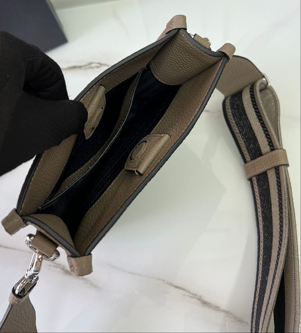 Prada Leather Mini Shoulder Bag