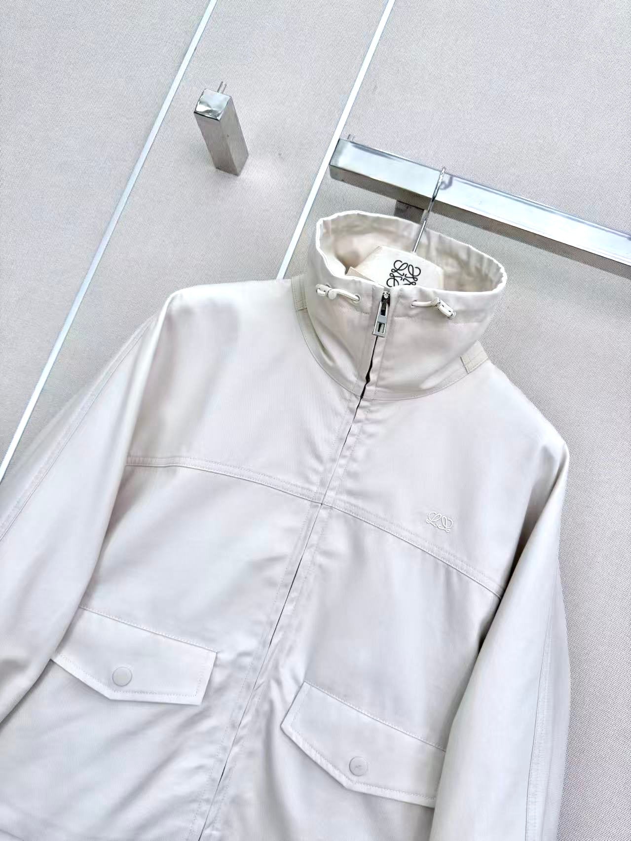 LOEWE Jacket in Cotton and Silk