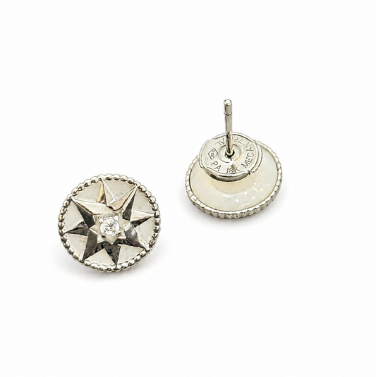 Dior Rose des Vents Stud Earrings