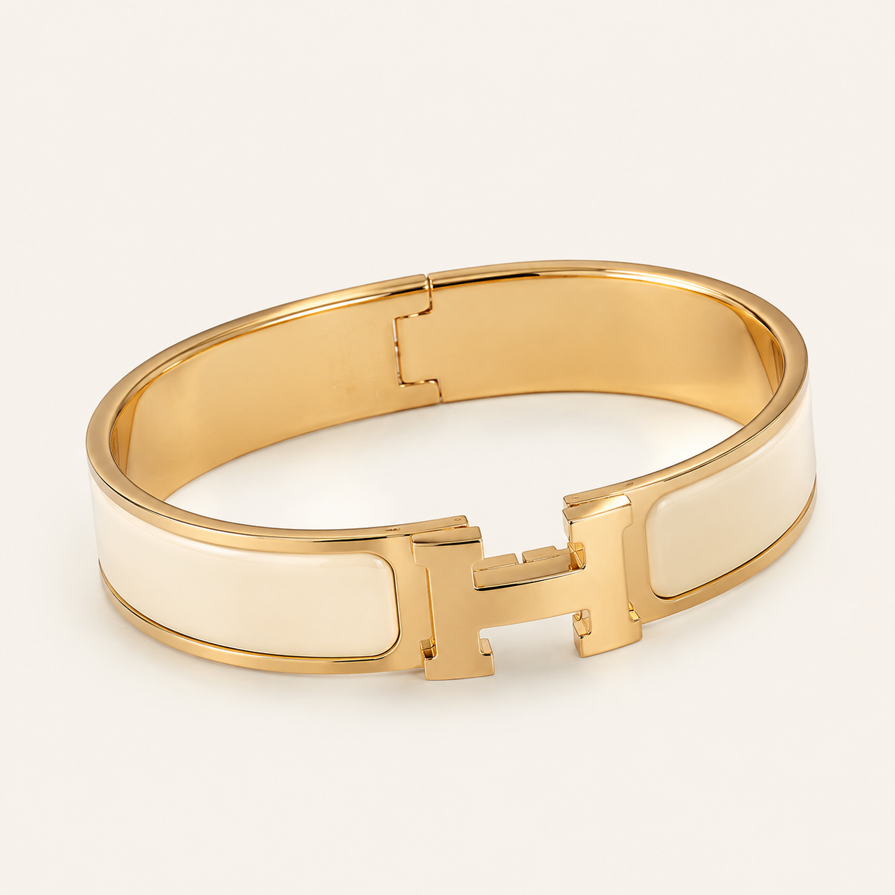 Hermès Clic H / Clic Clac Enameled Bracelets
