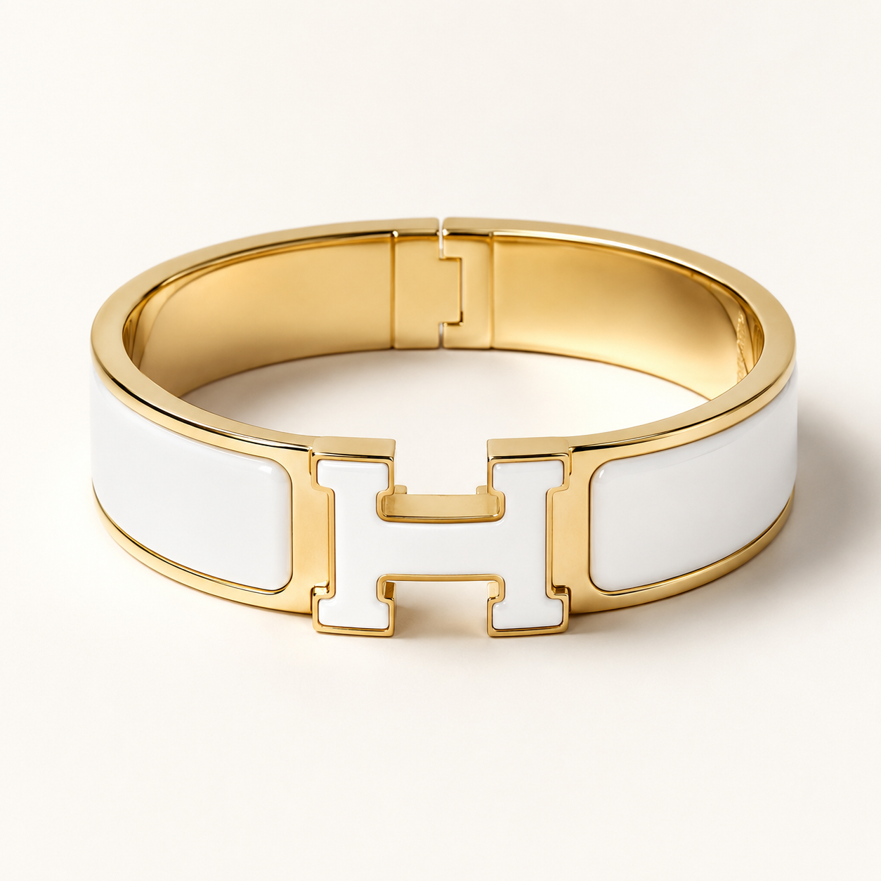 Hermès Clic H / Clic Clac Enameled Bracelets