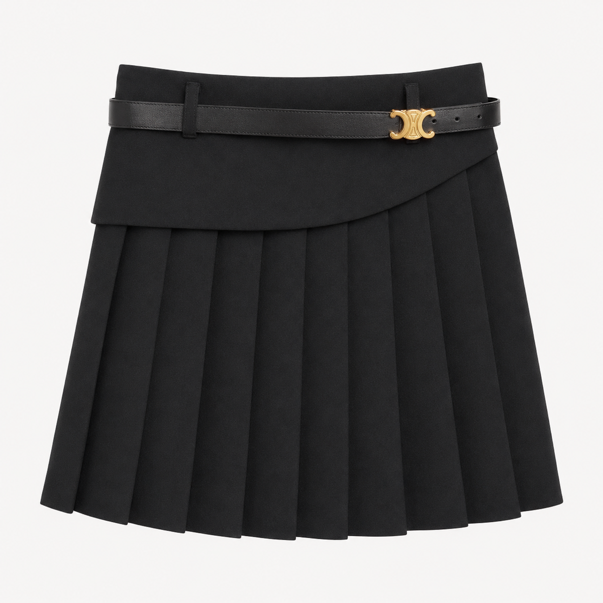 Celine Pleated Mini Skirt