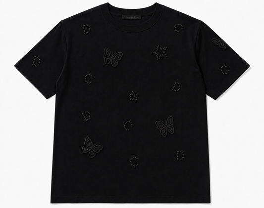 Christian Dior white short-sleeve T-shirt