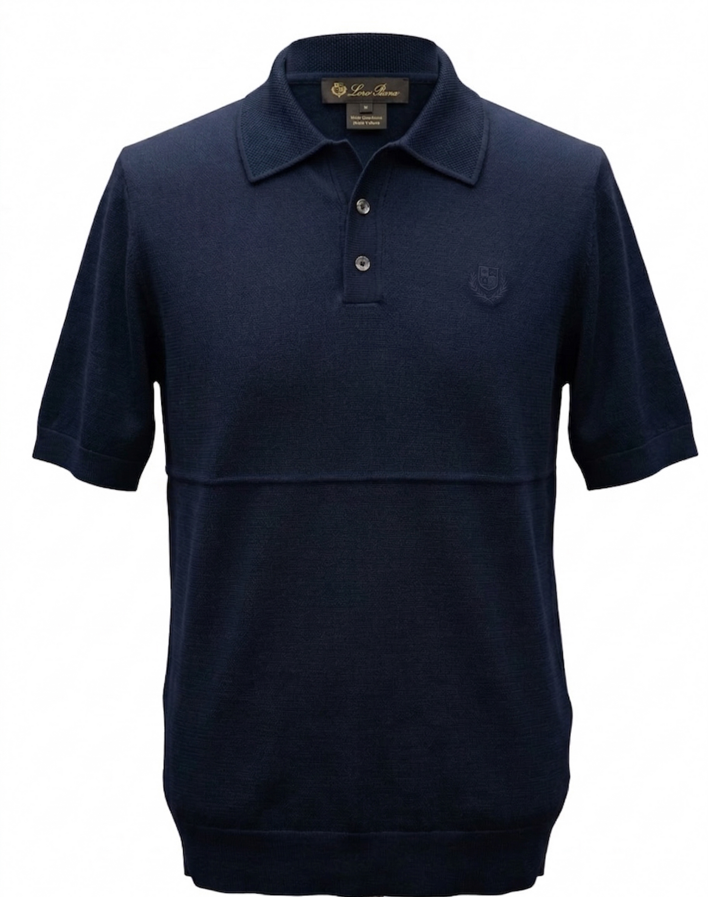 Loro Piana Knitted Polo Shirt