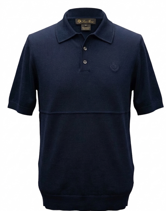Loro Piana Knitted Polo Shirt