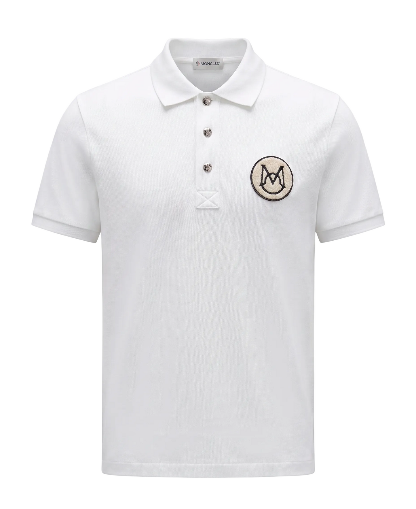 Moncler Monogram Patch Polo Shirt