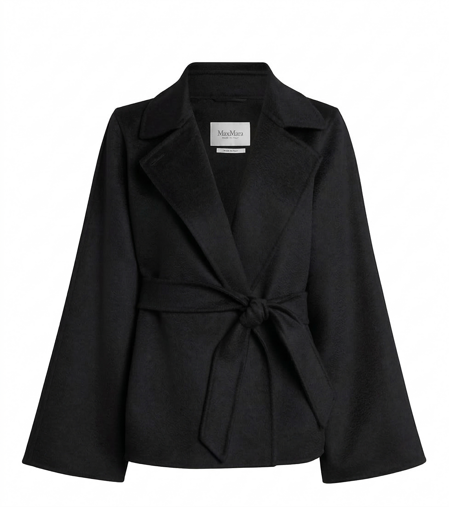 Max Mara Cashmere Wrap Short Coat