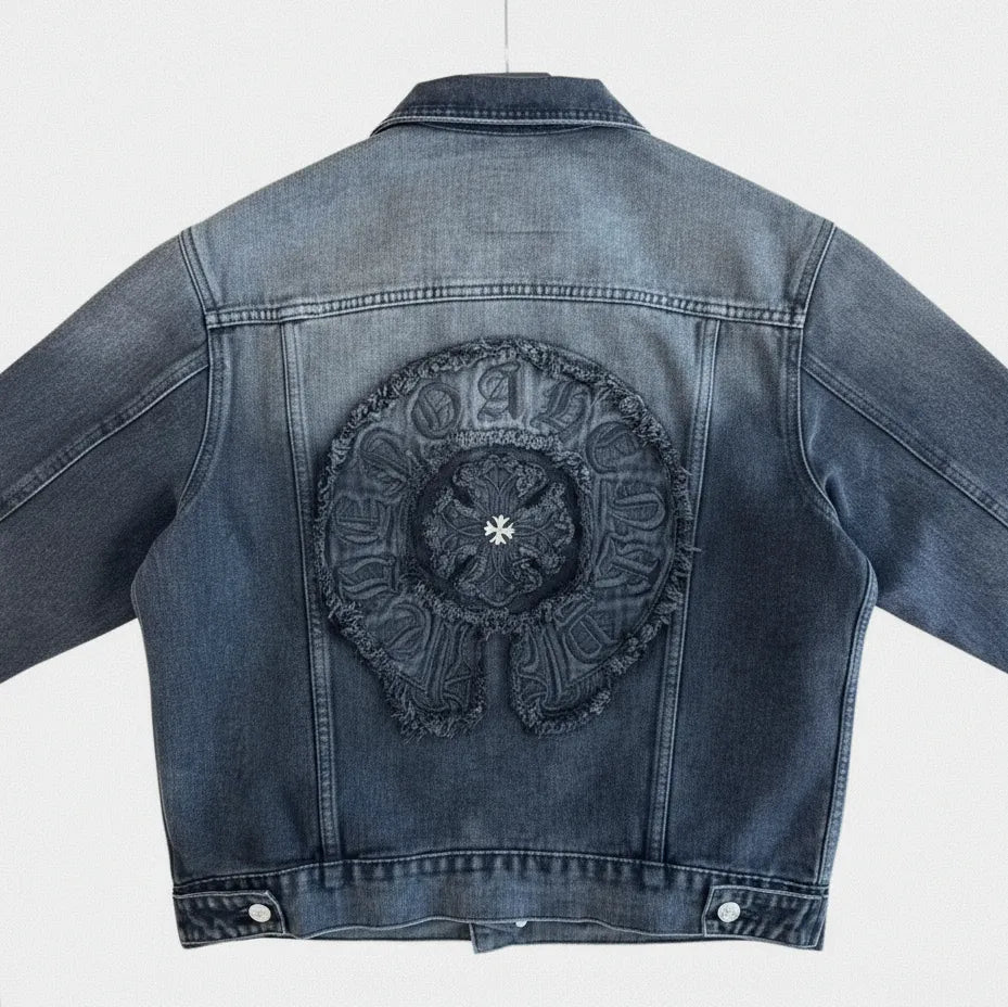 Chrome Hearts denim lapel jacket