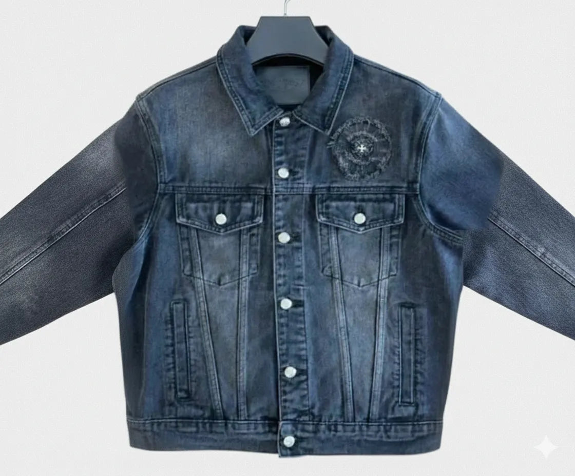Chrome Hearts denim lapel jacket