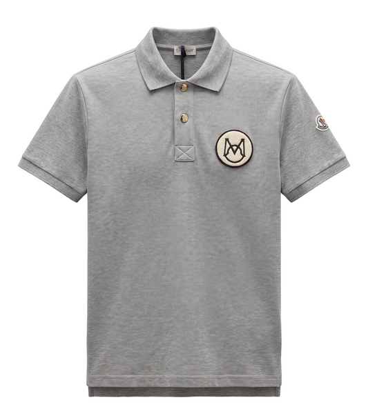 Moncler Monogram Patch Polo Shirt