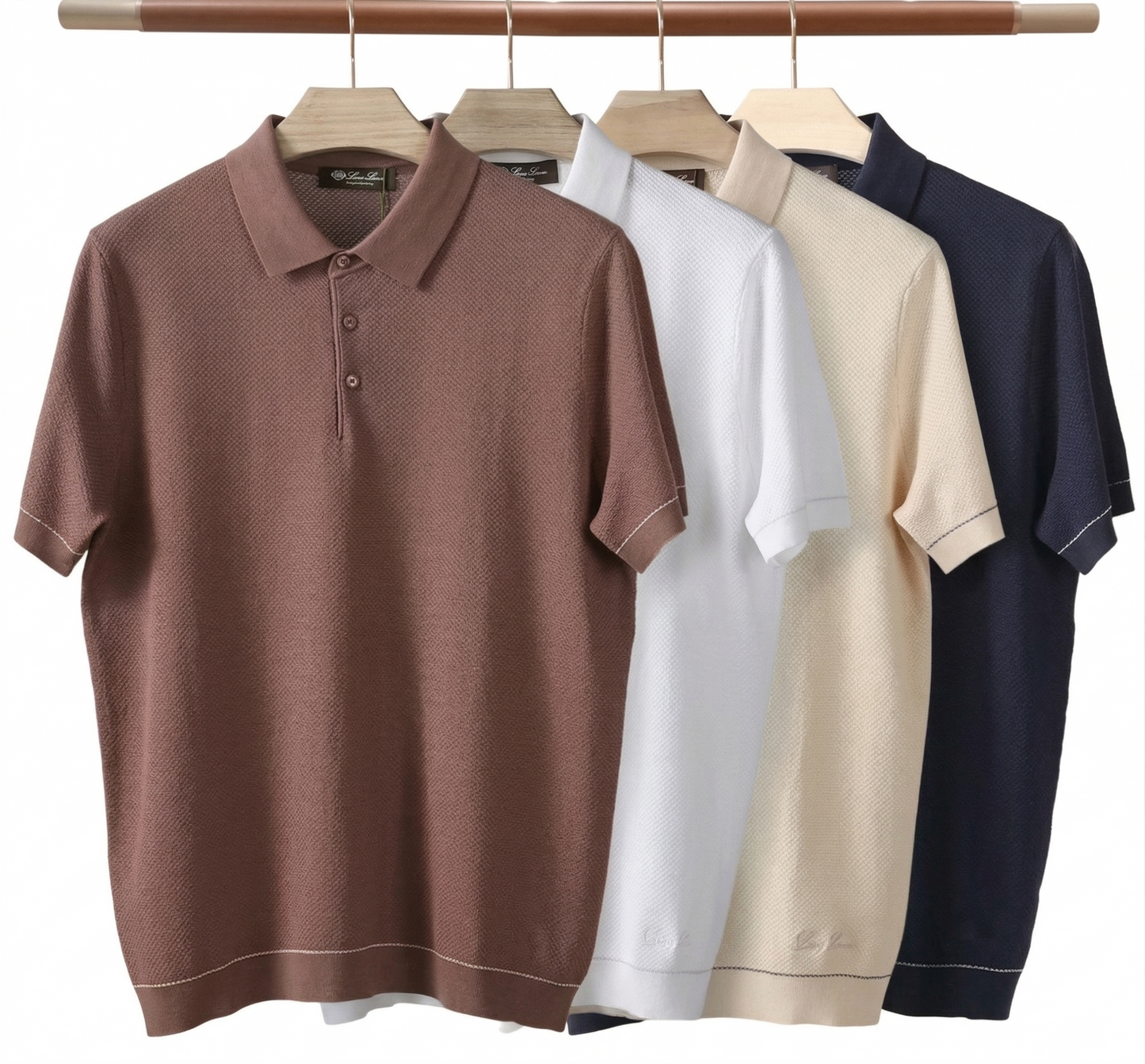 Loro Piana Knitted Polo Shirt