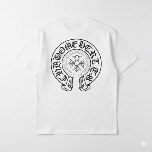 Chrome Hearts Horseshoe Logo Pocket T-Shirt.
