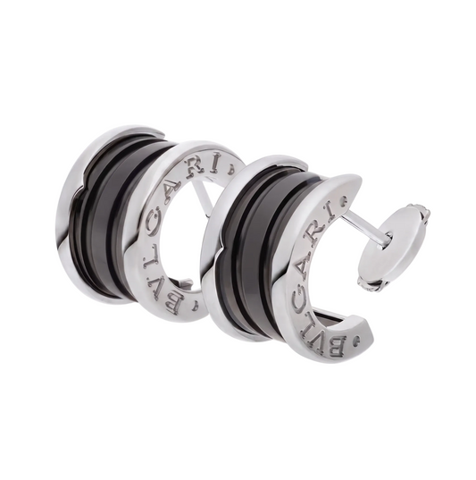 Bvlgari B.zero1 Ceramic Silver Set