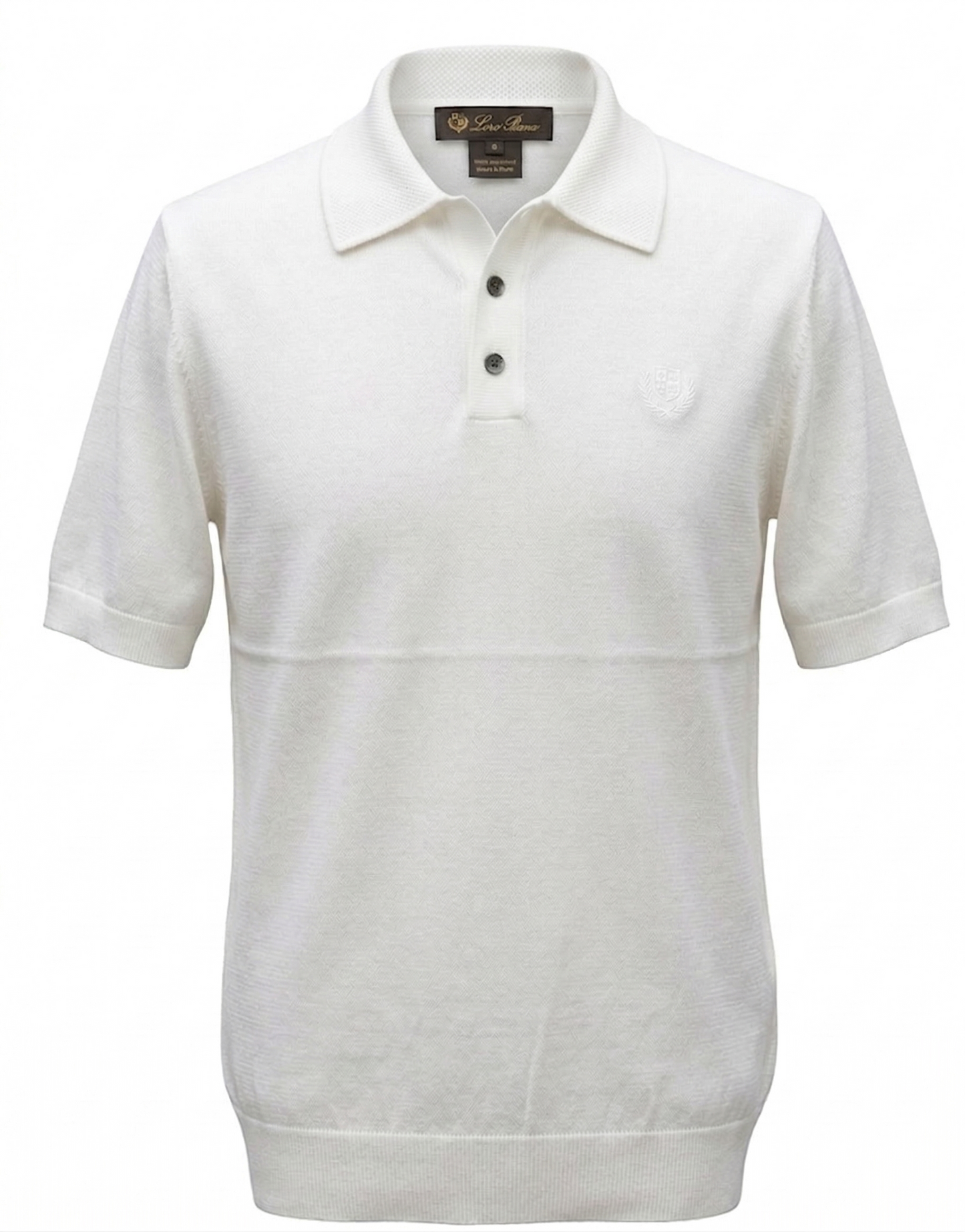 Loro Piana Knitted Polo Shirt