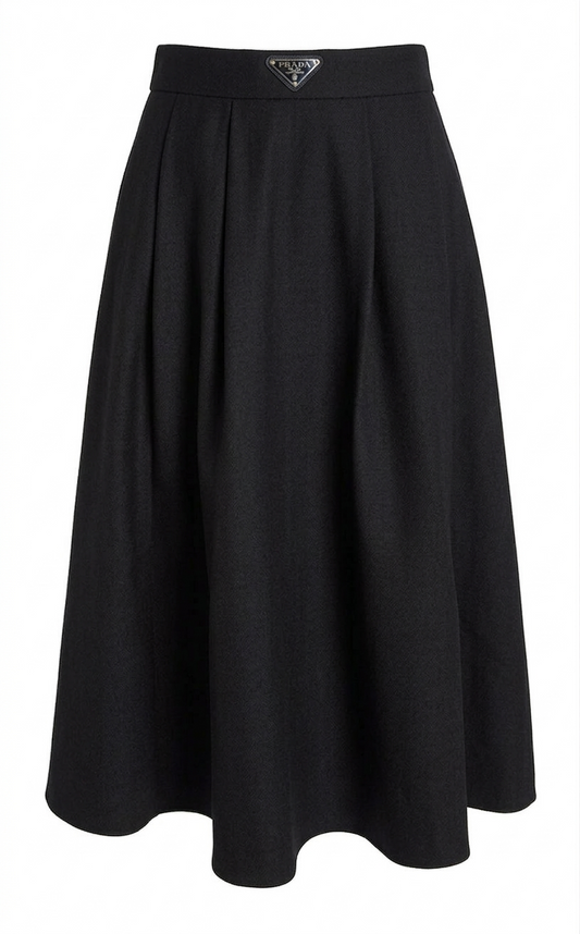 Prada Re-Nylon Pleated Skirt