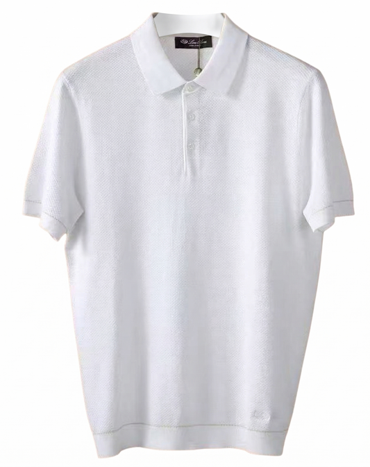 Loro Piana Knitted Polo Shirt