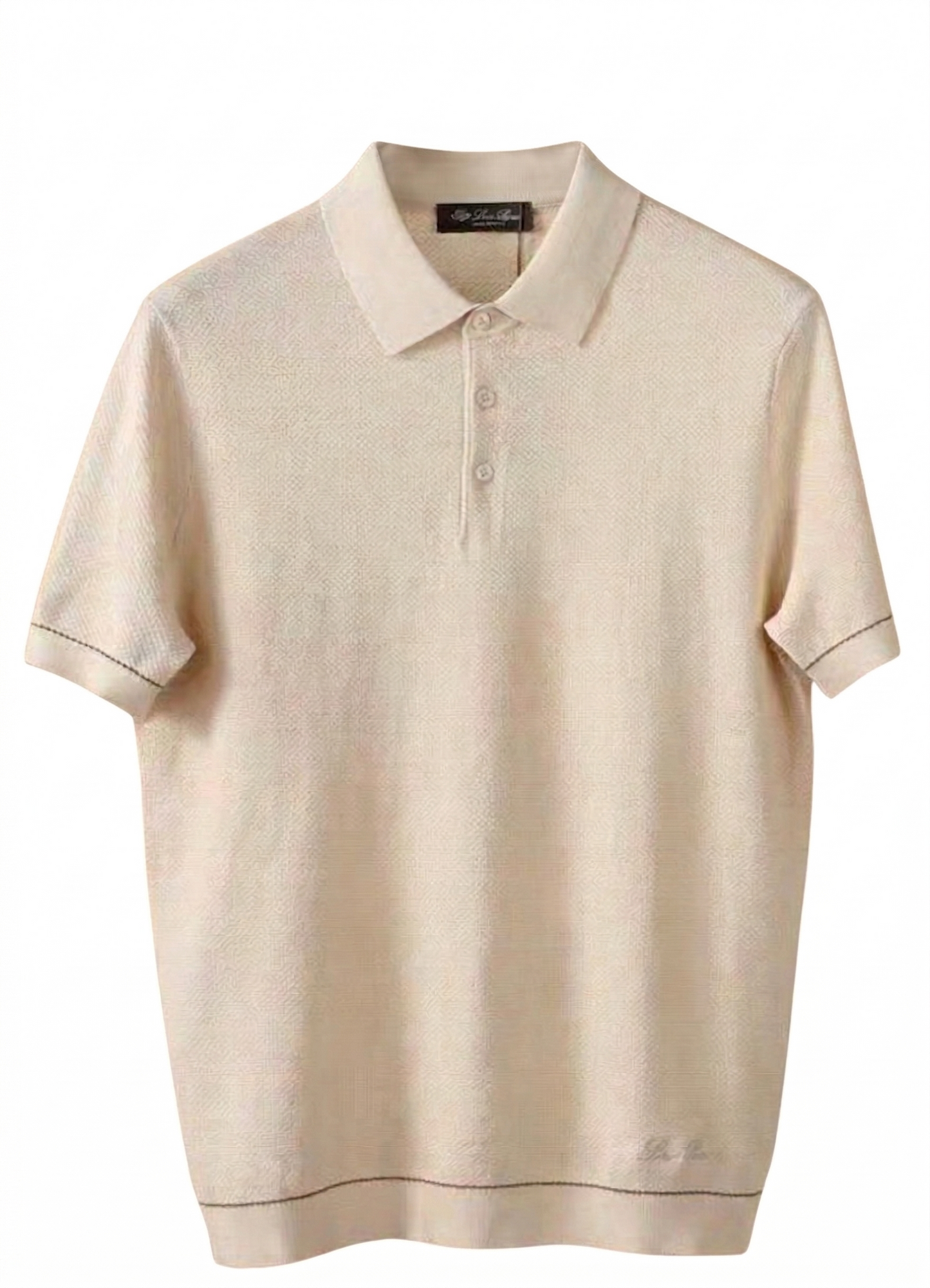 Loro Piana Knitted Polo Shirt