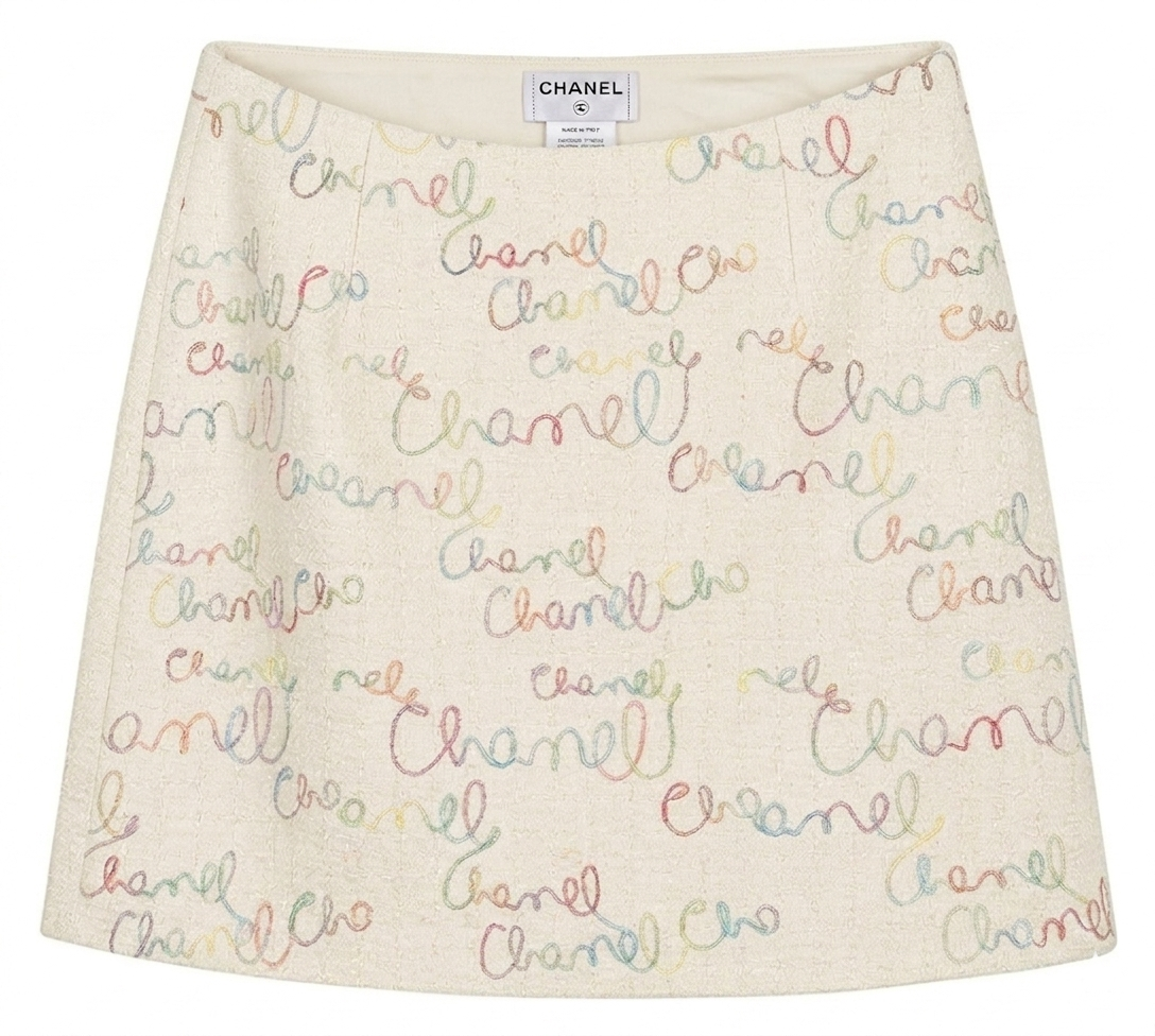 Chanel Multicolour Mini Skirt
