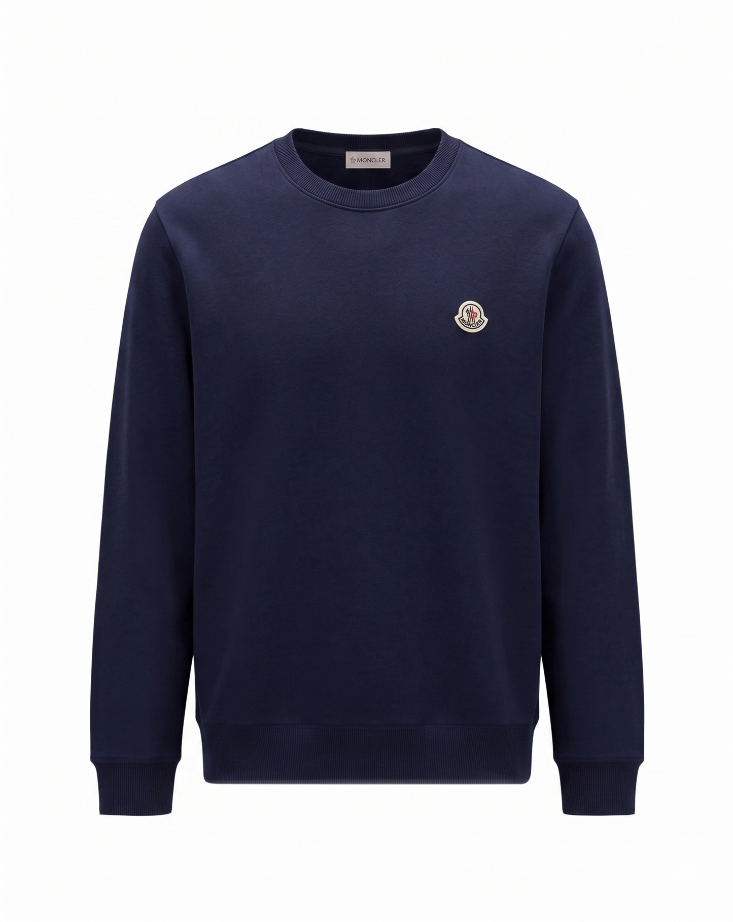 Moncler Logo Patch Cotton Sweatshirt