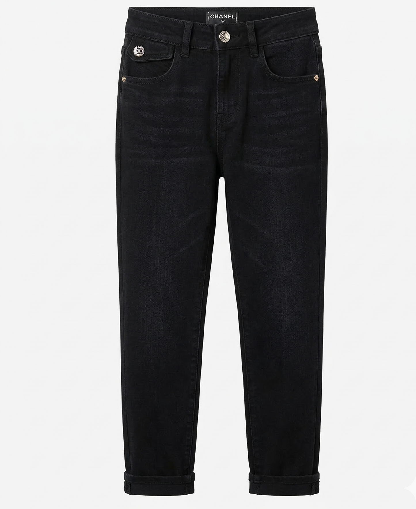 Chanel Black Denim Jeans