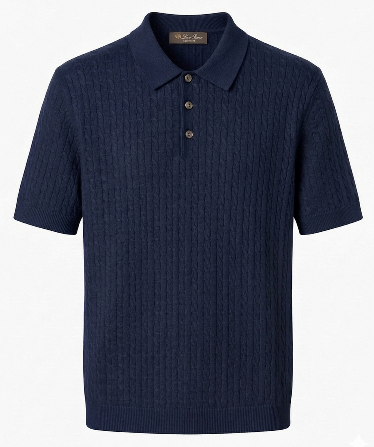 Loro Piana Knitted Polo Shirt