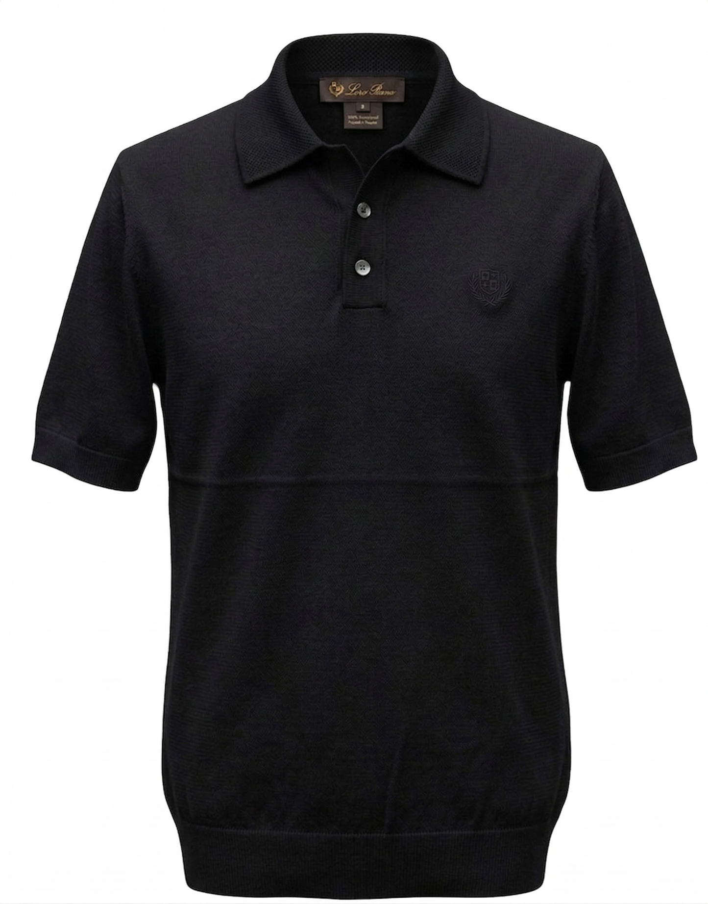 Loro Piana Knitted Polo Shirt