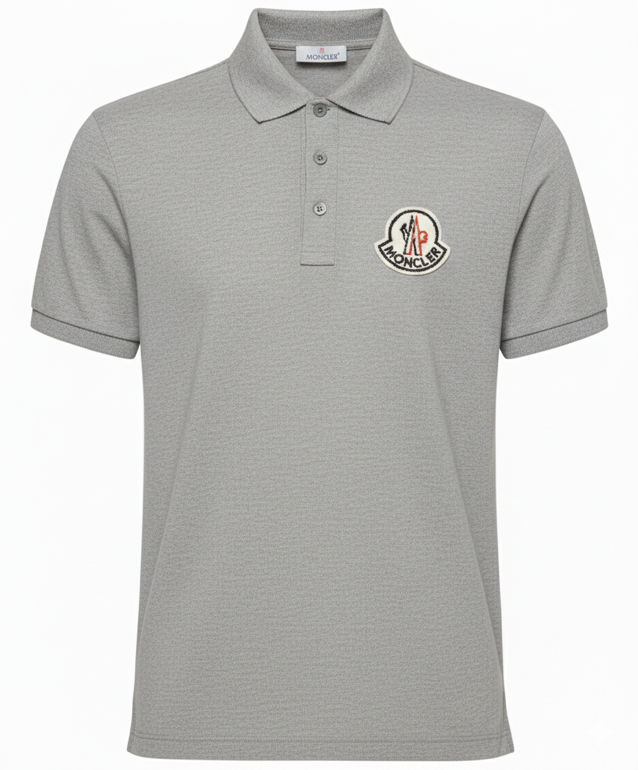 Moncler Logo-Patch Polo