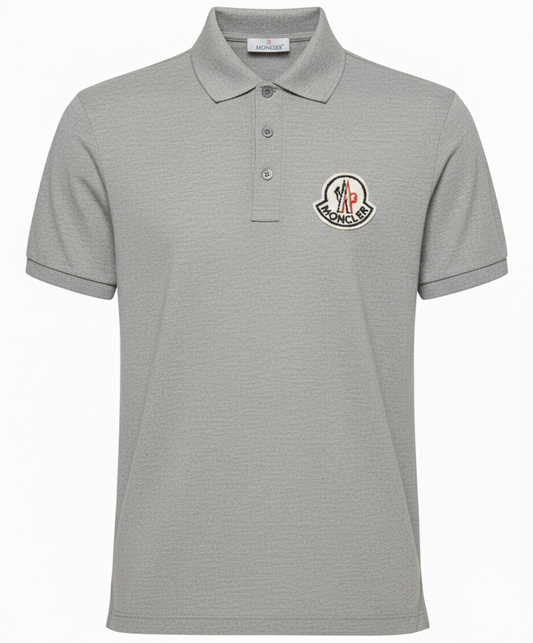 Moncler Logo-Patch Polo