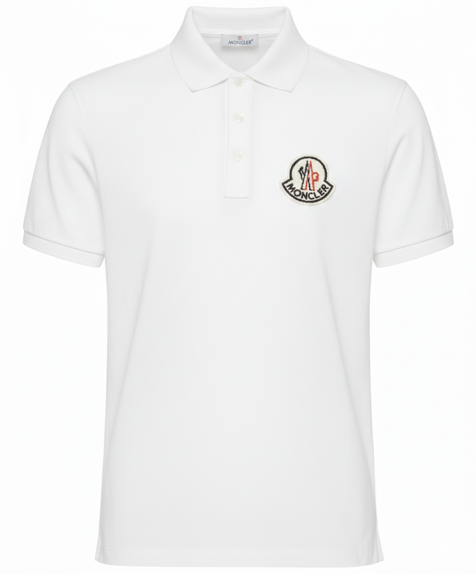 Moncler Logo-Patch Polo