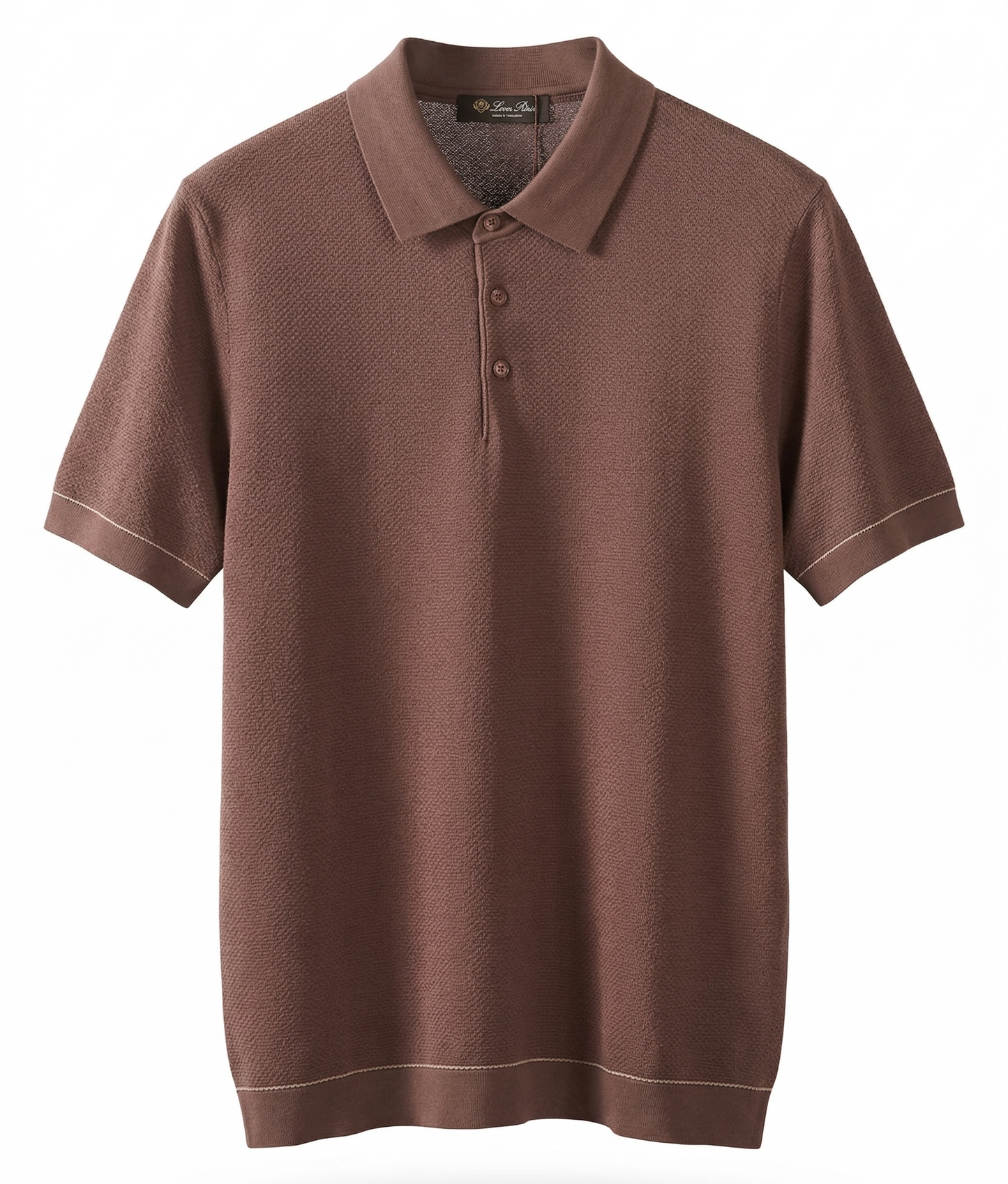 Loro Piana Knitted Polo Shirt