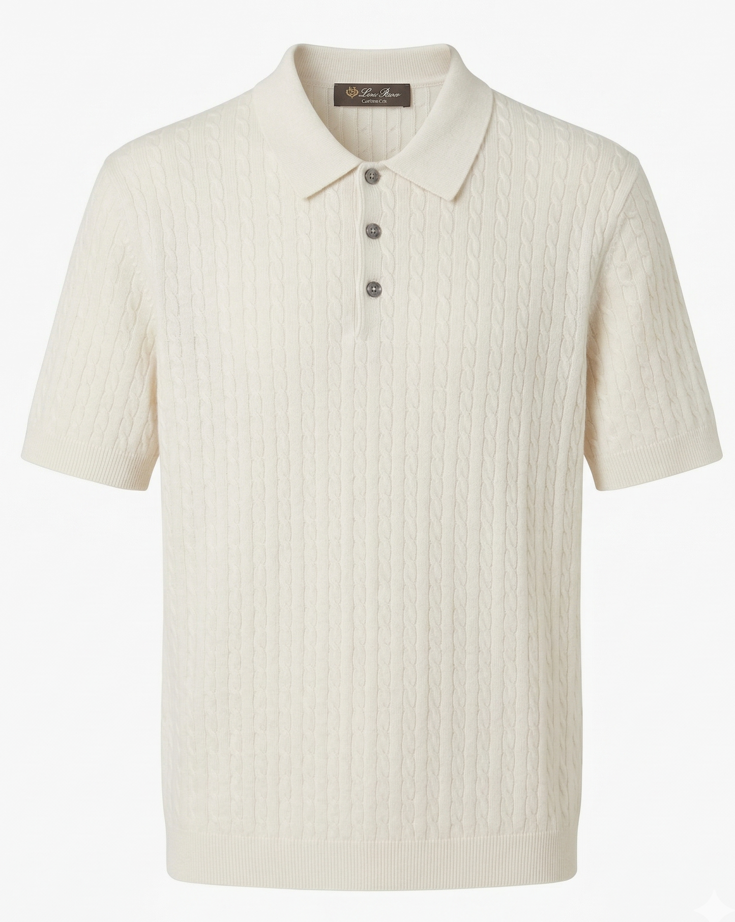 Loro Piana Knitted Polo Shirt