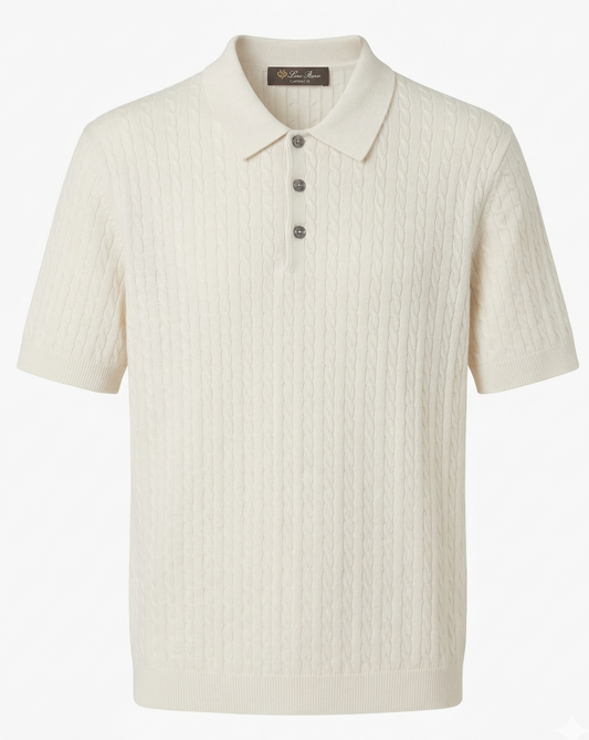 Loro Piana Knitted Polo Shirt