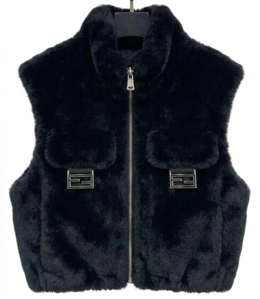 Fendi Fur Sleeveless Vest