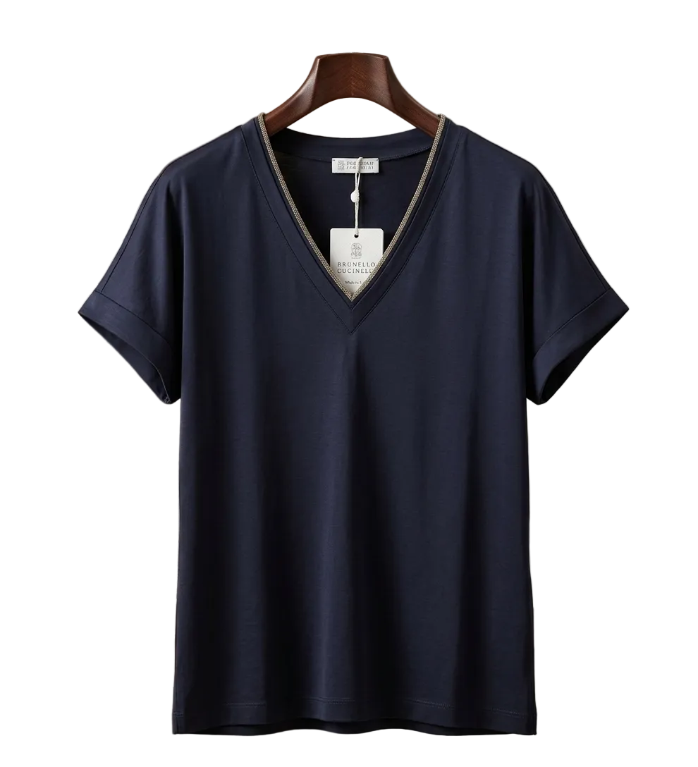 Brunello Cucinelli V-neck t-shirt