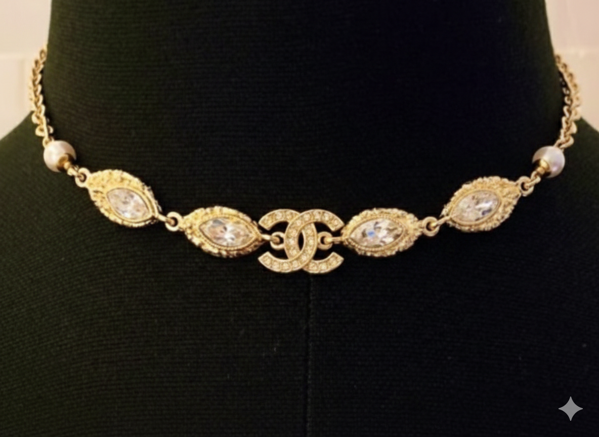 Chanel CC Logo Choker