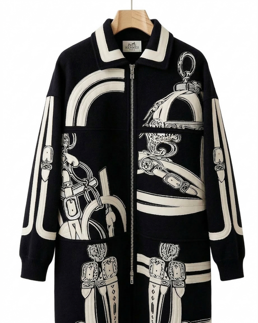 Hermès Print Coats