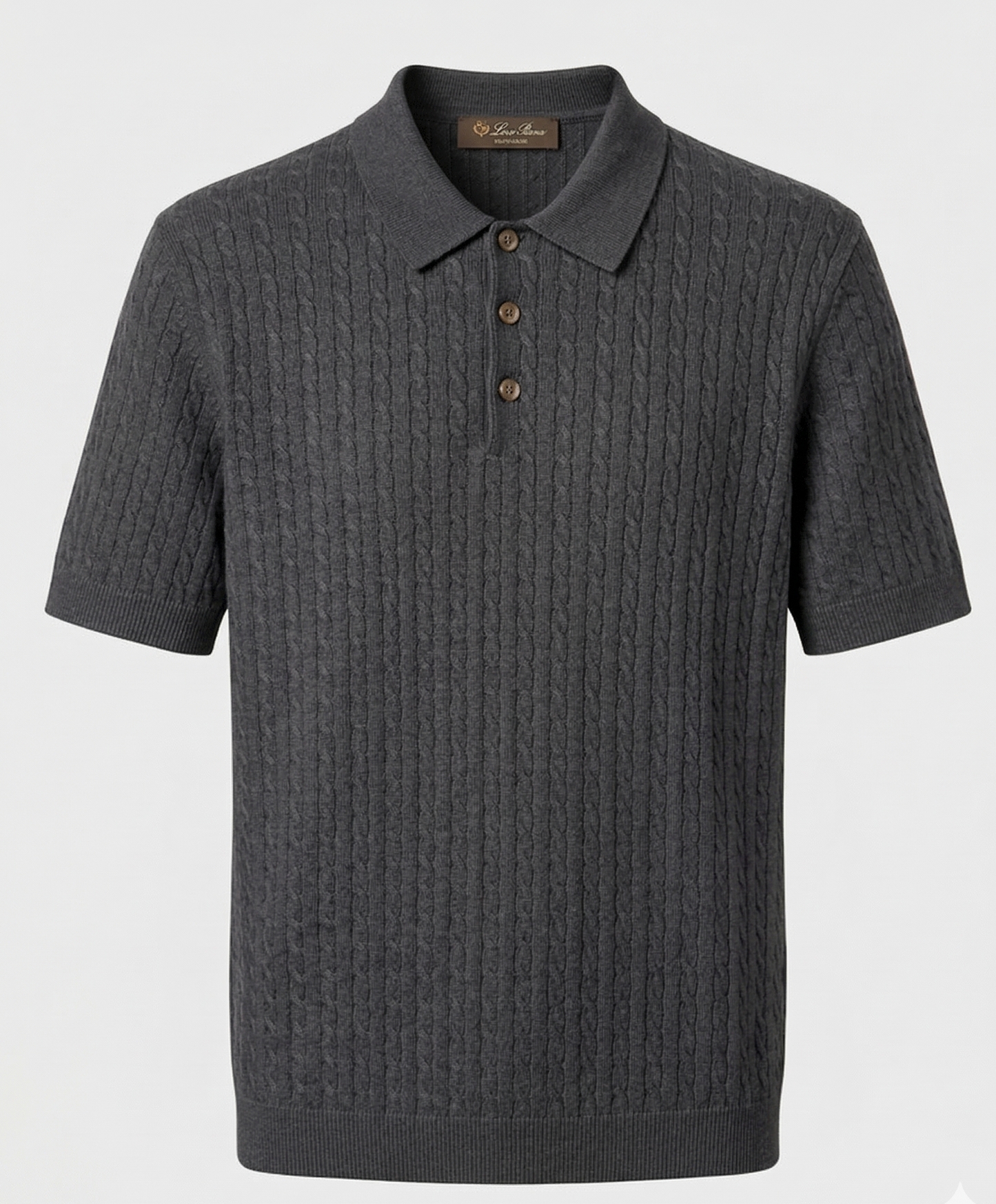 Loro Piana Knitted Polo Shirt