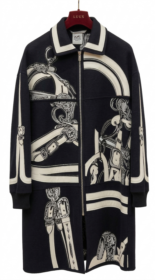 Hermès Print Coats