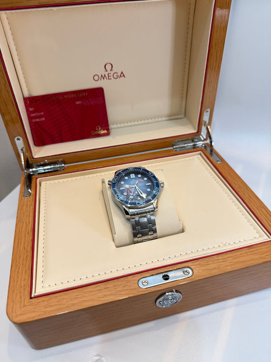 Omega Seamaster Diver 300M Blue Dial