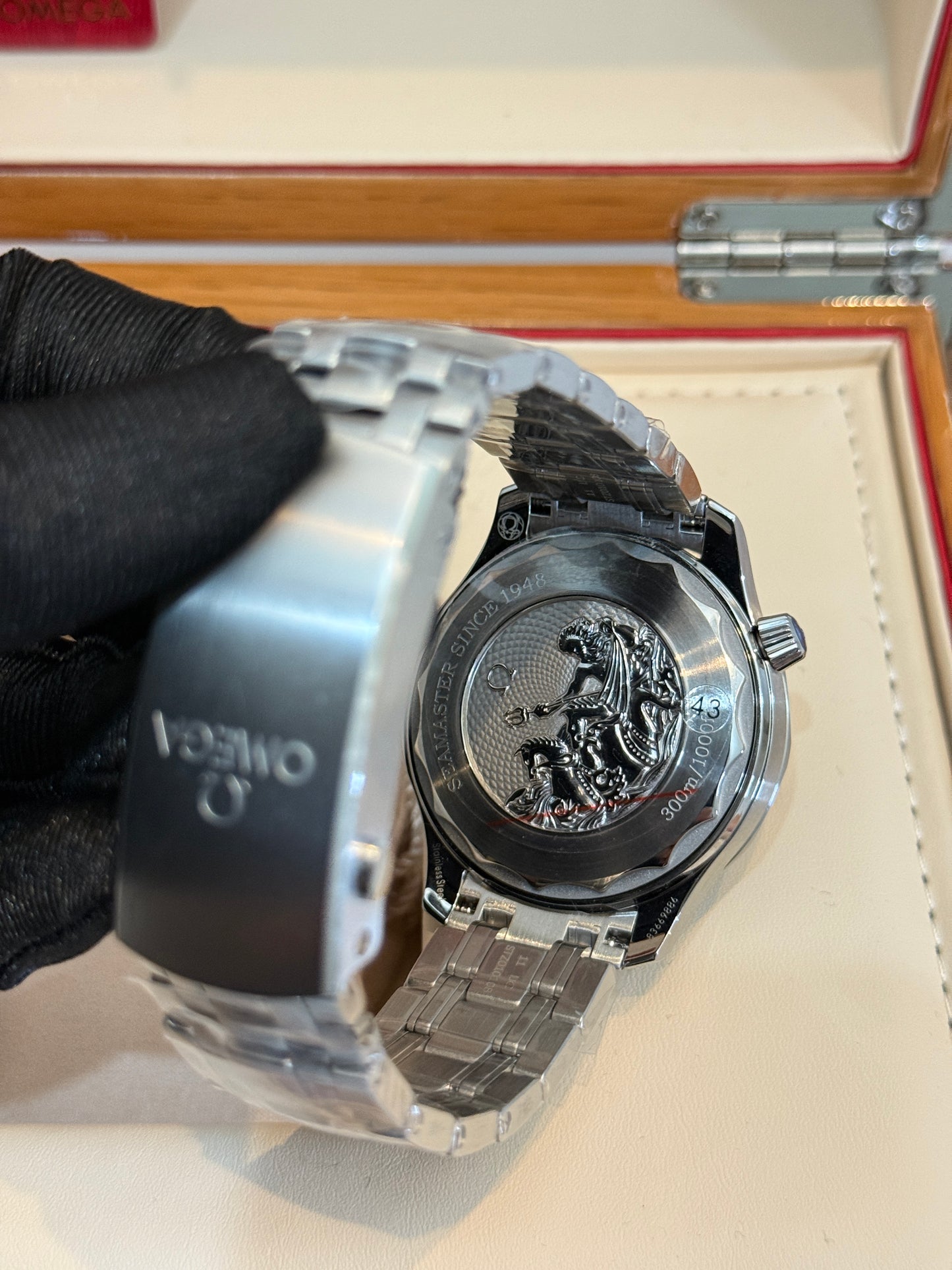 Omega Seamaster Diver 300M Blue Dial