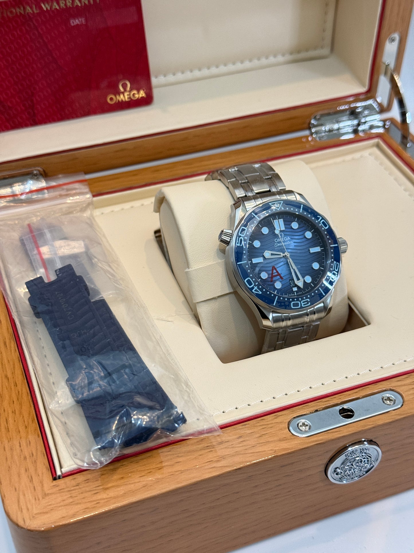 Omega Seamaster Diver 300M Blue Dial