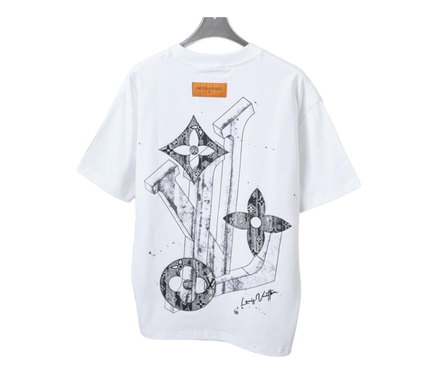 Louis Vuitton T-shirt graphic print