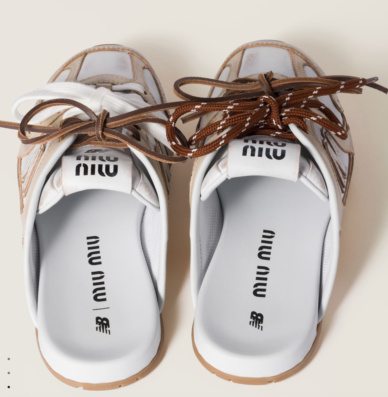 Miu Miu New Balance 530 SL Mules
