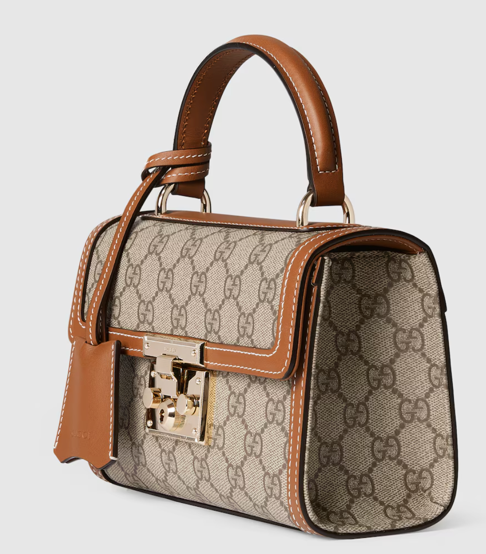 Padlock medium top handle bag
