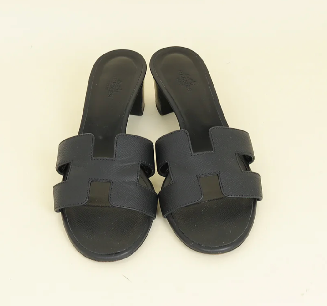 Hermès Oasis sandals (Black)