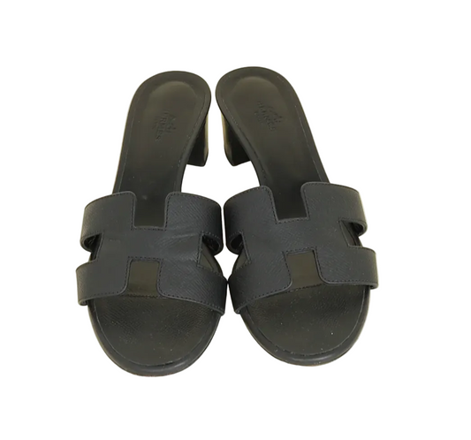 Hermès Oasis sandals (Black)